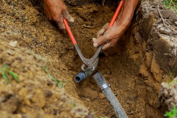 Sprinkler Pipe Leak Repair